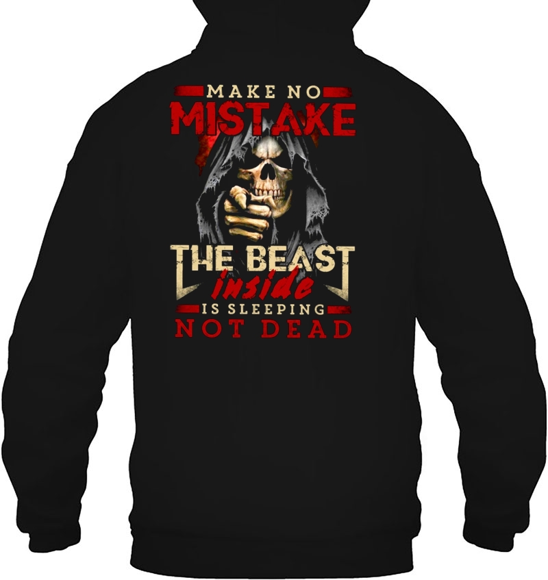 Make No Mistake The Beast Inside Is Sleeping Not Dead Grim Reaper Version Mugs