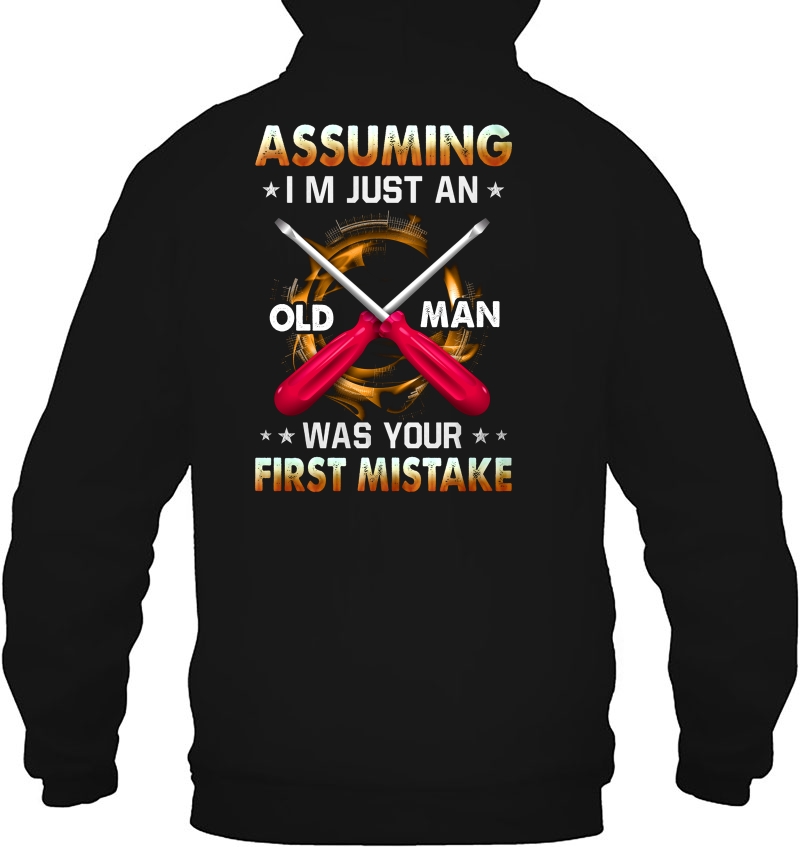 Assuming I'm Just An Old Man Was Your First Mistake Electrician Mugs