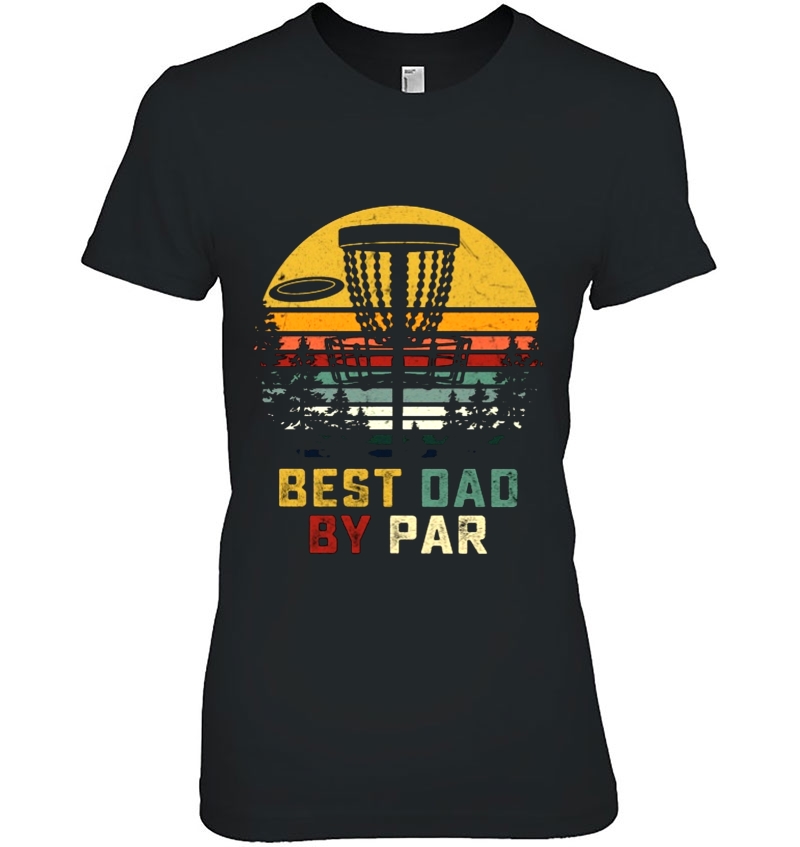 Best Dad By Par Disc Golf Vintage Version Hoodie