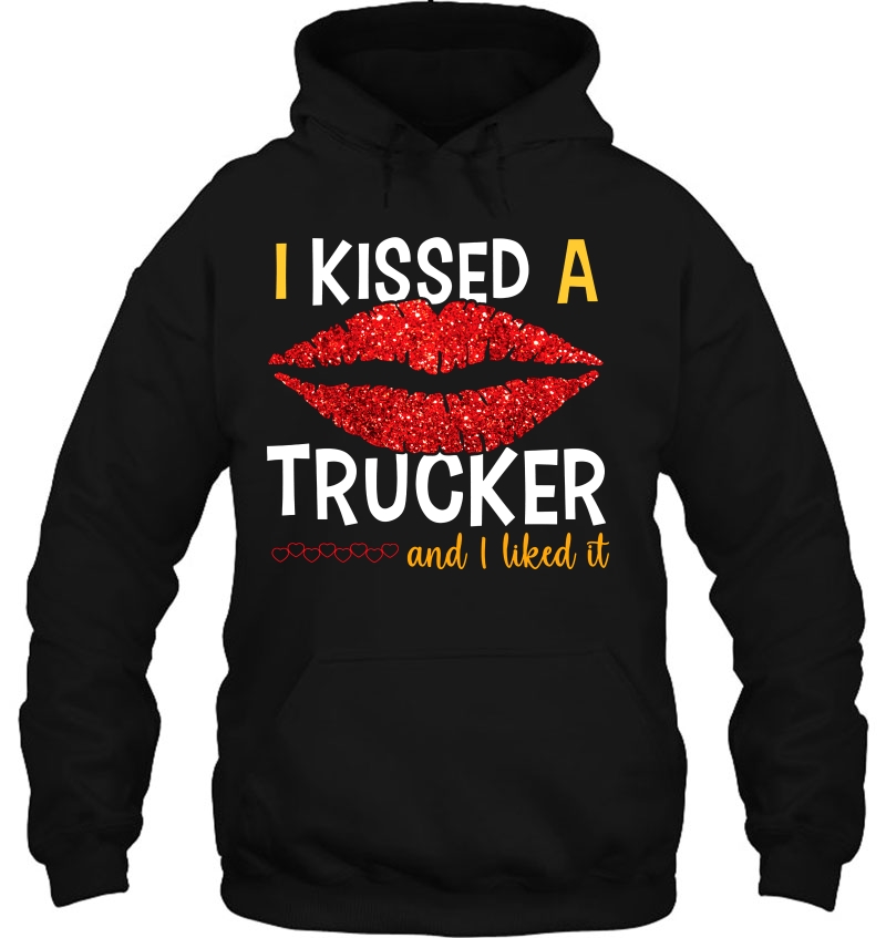 I Kissed A Trucker And I Liked It Lips Version Mugs