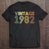 37Th Birthday Gift Vintage 1982 Classic Men Women Tee