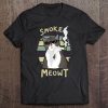 420 Cat Smoking Weed Kitten Cannabis Shirt Gift Women Men Tee