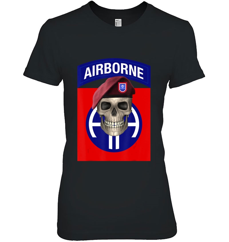 82Nd Airborne - Ft Bragg, Nc Skull Hoodie