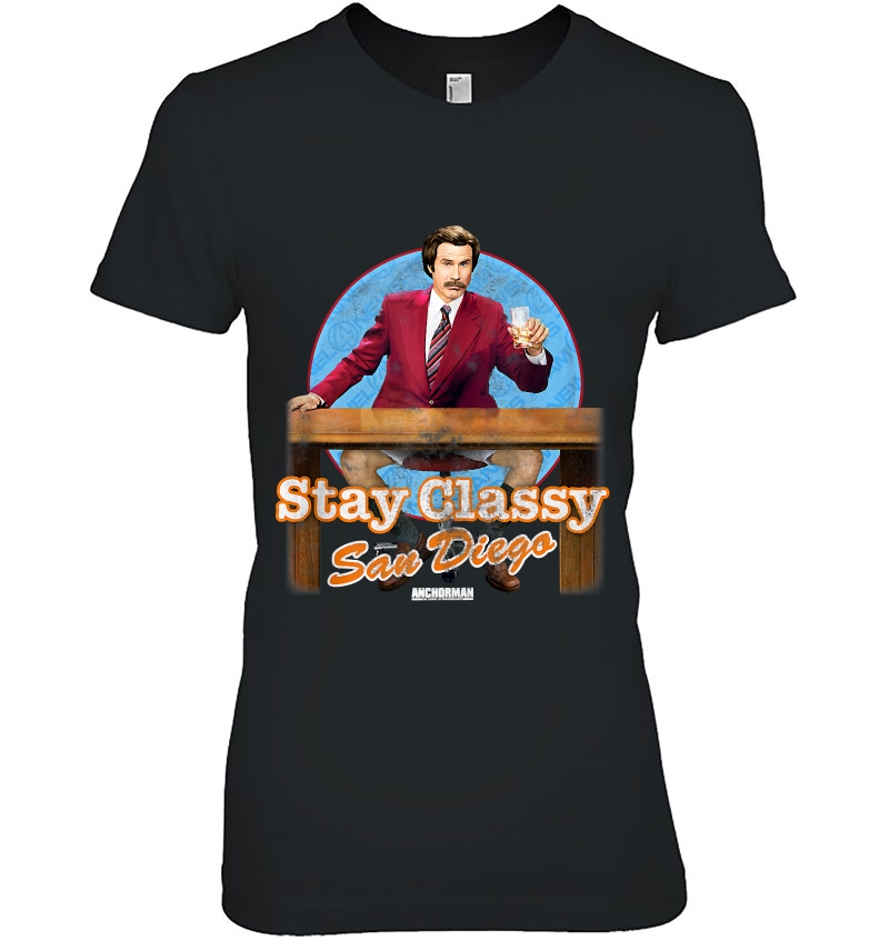 Anchorman Stay Classy San Diego Tank Top Hoodie