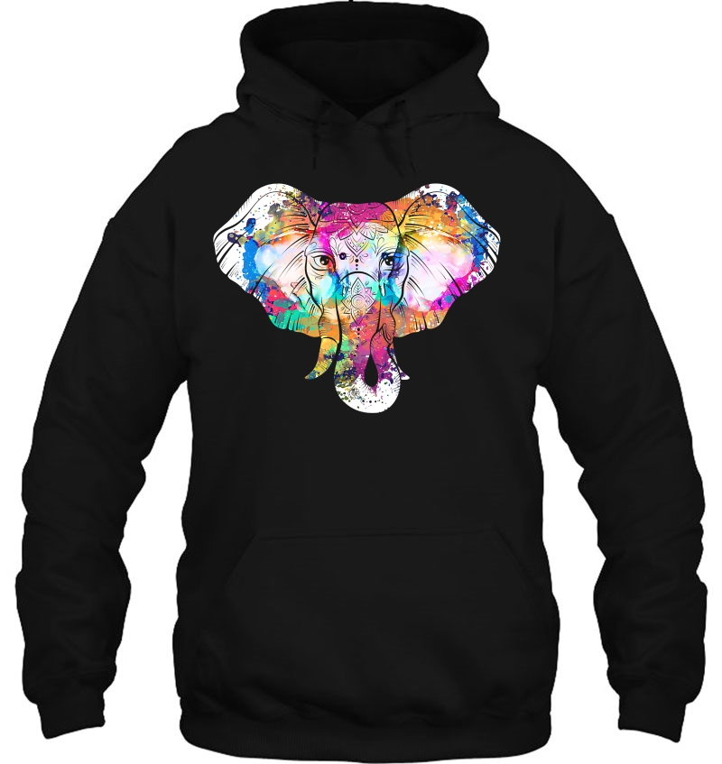 Animal Lover Gift Africa Safari Zoo Keeper Elephant Hoodie