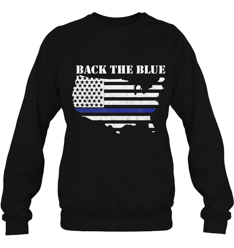 Back The Blue Thin Blue Line American Flag Police Support Mugs