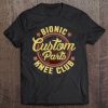 Bionic Knee Club Custom Parts Funny Knee Replacement Tee