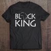 Black King Melanin African American Men Tee