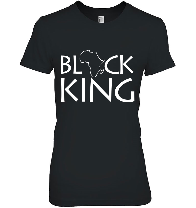 Black King Melanin African American Men Hoodie