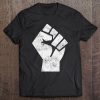 Black Lives Matter Fist Social Justice Black Power Tee