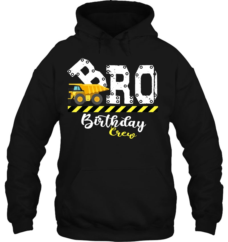 Brother B-Day Bro Birthday Crew Construction Birthday Party Mugs