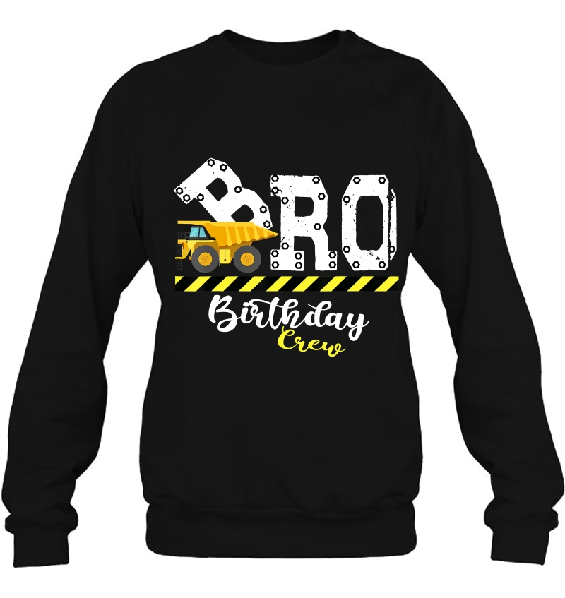 Brother B-Day Bro Birthday Crew Construction Birthday Party Mugs