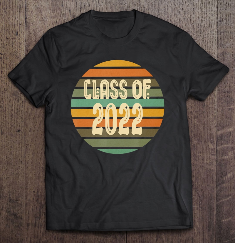 Class Of 2022 Retro Vintage Look With Arrows Shirt