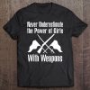 Colorguard Tshirt, Color Guard Girls With Weapons Tee