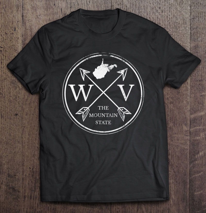 Cute West Virginia Wv The Mountain State Shirt