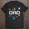 Dad Outer Space Birthday Party Tee