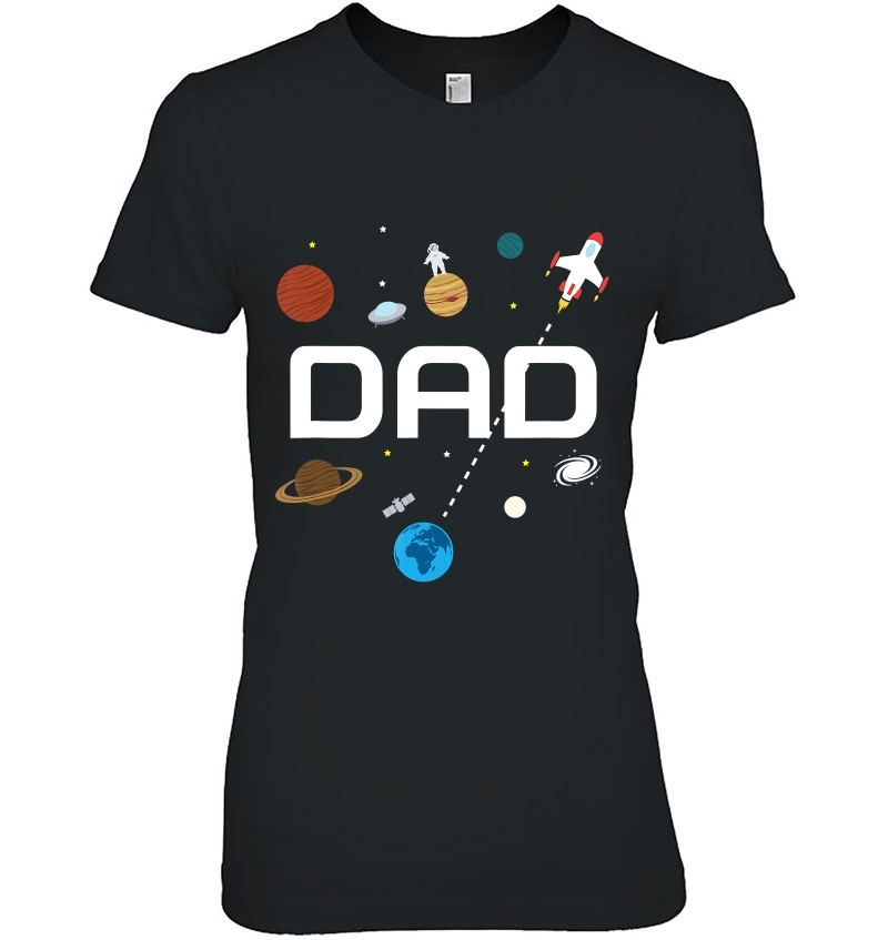 Dad Outer Space Birthday Party Hoodie