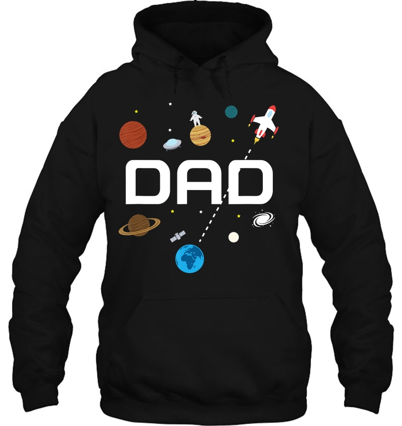 Dad Outer Space Birthday Party Mugs