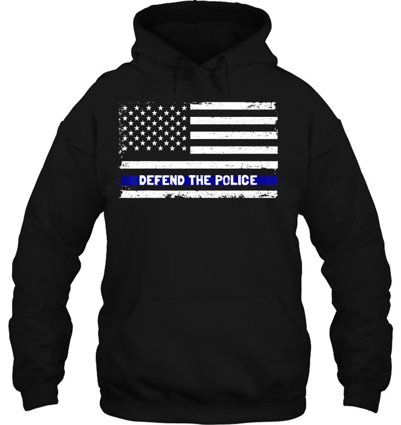 Defend The Police American Flag Thin Blue Line 2020 Ver2 Mugs