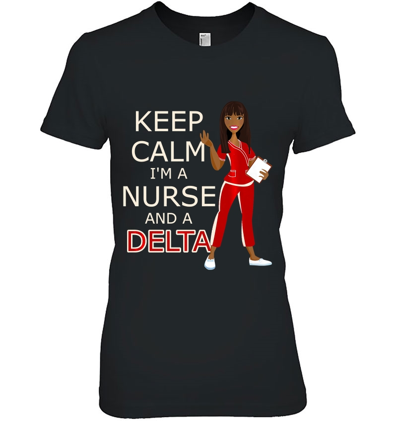 Delta Nurse Shirt In Crimson And Cream For Dst, Lnp, Rn Pros Hoodie