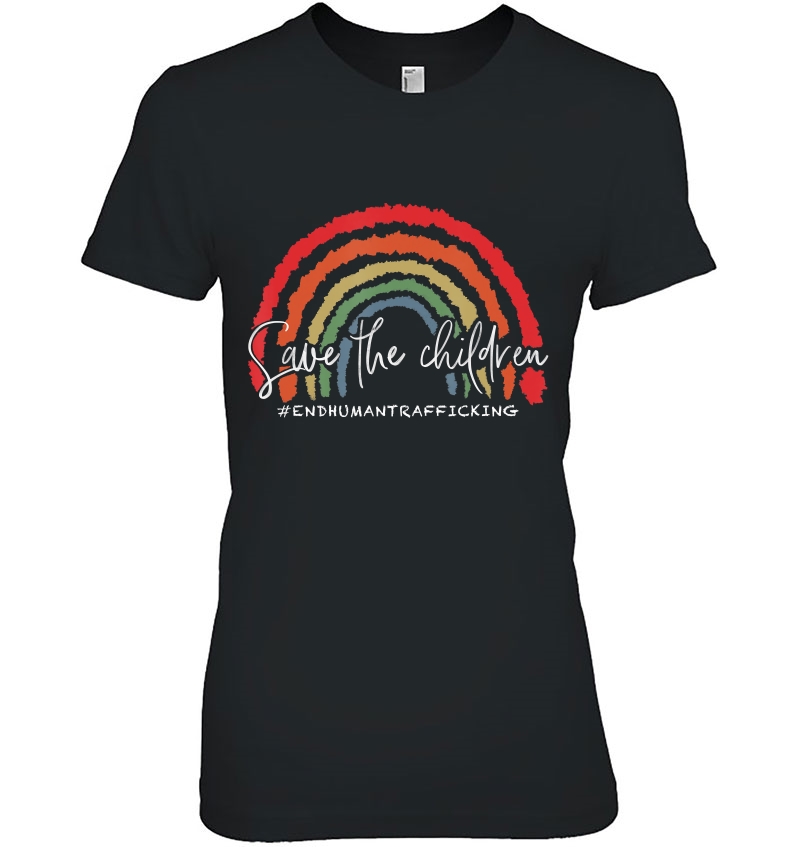 End Human Trafficking - Rainbow Design Hoodie