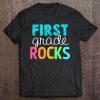 First Grade Rocks - School Back To School Teacher Student Tee