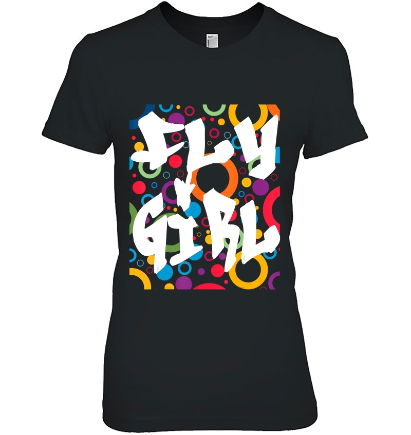 Fly Girl 80S 90S B-Girl Old School Hip Hop Hoodie