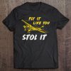 Fly It Like You Stol It Pilot Airplane Cub Tee