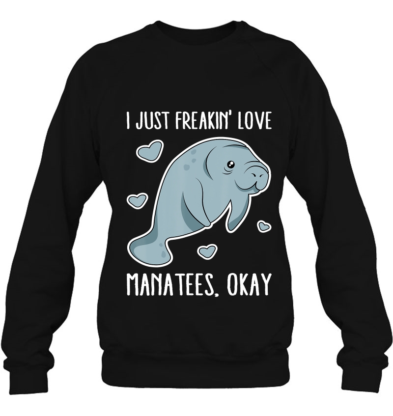 Freakin Love Manatees, Unique Funny Manatee Lovers Mugs