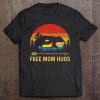 Free Mom Hugs Lgbt Pride Mama Bear Retro Tee