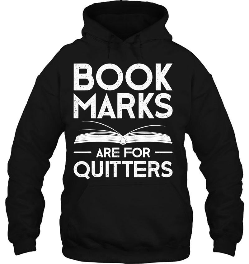 Bookmarks Are For Quitters Book Lover Reading Design Mugs