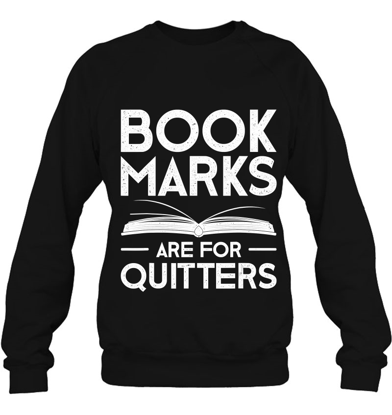 Bookmarks Are For Quitters Book Lover Reading Design Mugs