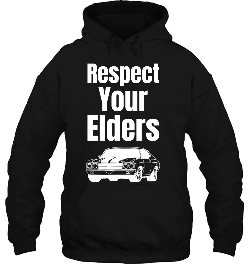 Car Guy Gift - Respect Your Elders Classic Muscle Car Mugs