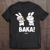 Japanese Manga Lover Gift For Otaku Baka Anime Themed Pullover Tee