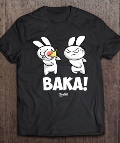 Japanese Manga Lover Gift For Otaku Baka Anime Themed Pullover Tee