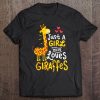 Giraffe Just A Girl Who Loves Giraffes Gift Tee