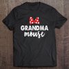 Grandma Mouse Tee Family Vacation Mouse Matching Murine Gift Tee