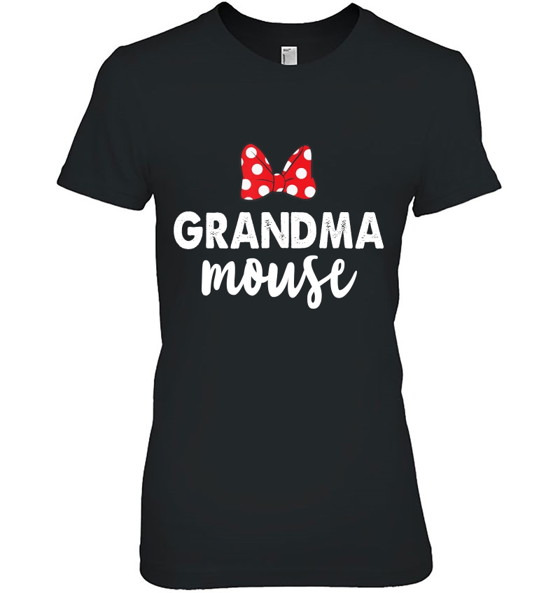 Grandma Mouse Tee Family Vacation Mouse Matching Murine Gift Hoodie