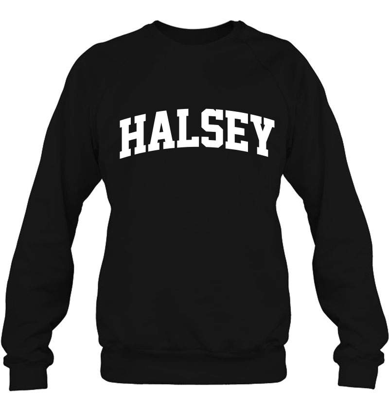 Halsey Vintage Retro Sports Team College Gym Arch Sweatshirt
