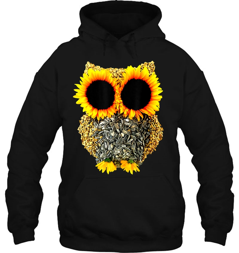 Hippie Owl Sunflower Retro Eyes Funny Gift Mugs