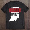 Hoosier Daddy Indiana State Map Gift Tee