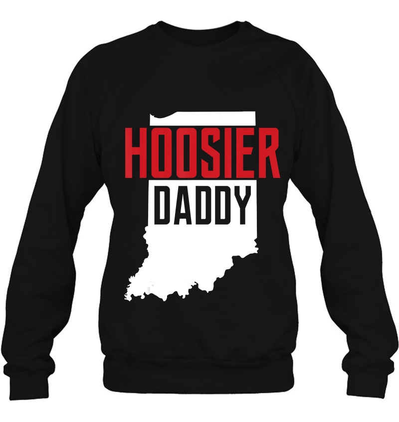 Hoosier Daddy Indiana State Map Gift Mugs