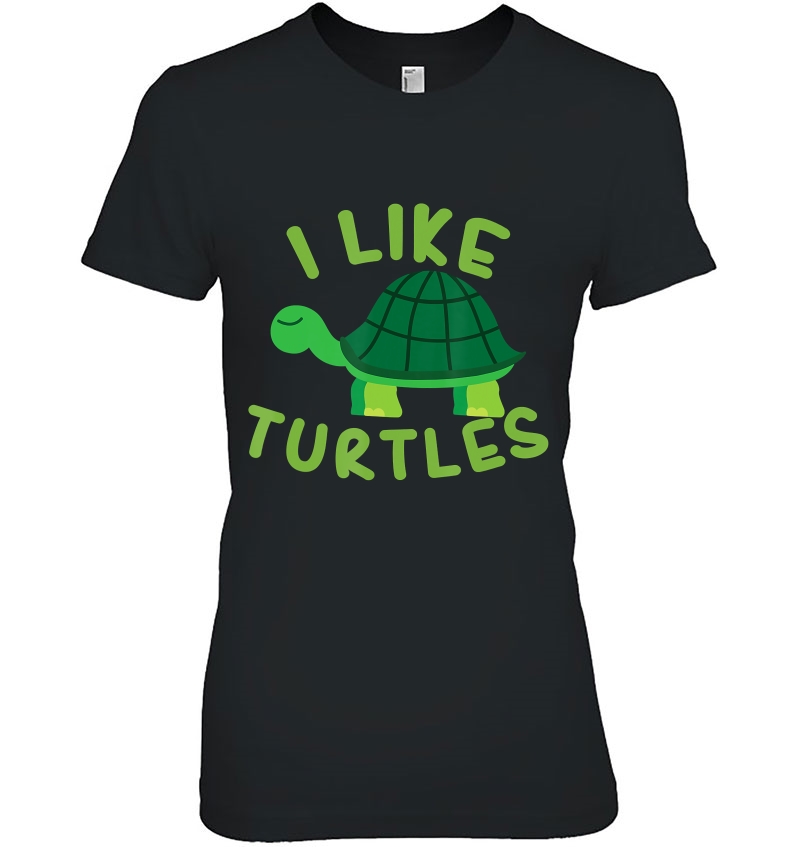 I Like Turtles Tortoise Sea Animal Funny Gift Hoodie