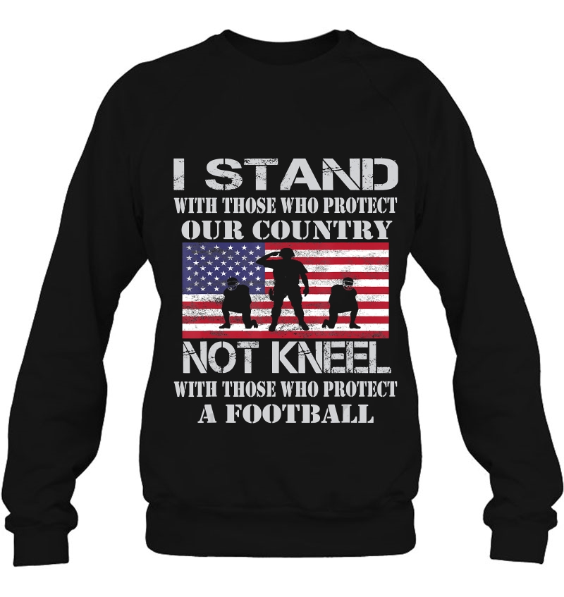 I Stand For The Flag Shirt To Support Military And Police Mugs