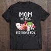 Mom Of The Birthday Boy Farm Animals Birthday Party Tee