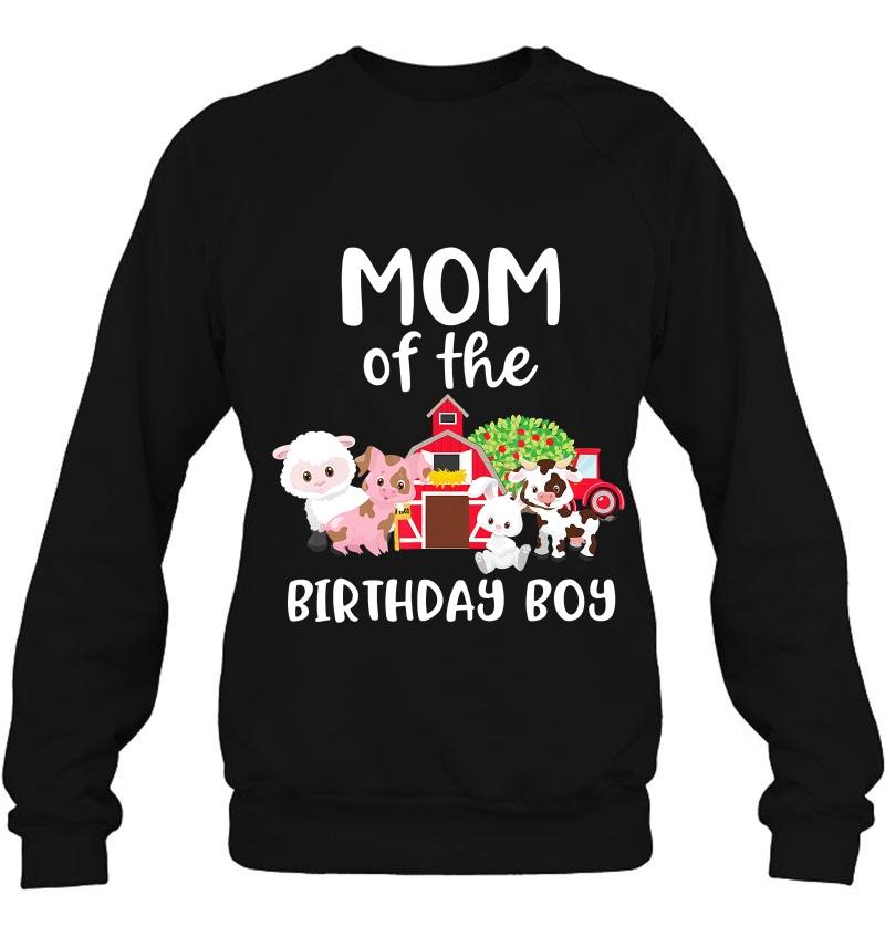 Mom Of The Birthday Boy Farm Animals Birthday Party Mugs