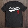 Nicaragua Soccer Jersey Camiseta Baseball Beisbol Tee