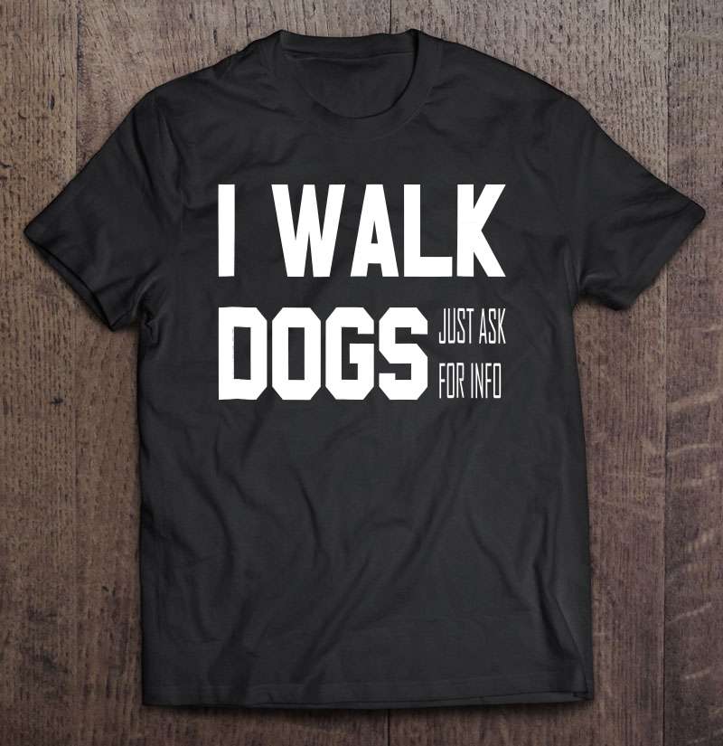 Official Dog Walker Shirt