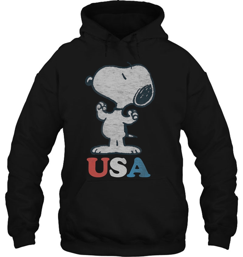 Peanuts Snoopy Usa Hoodie