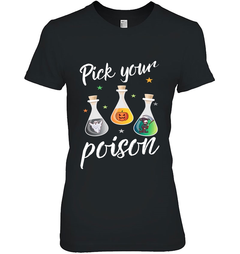 Pick Your Poison Potion Gift For A Halloween Party Hoodie